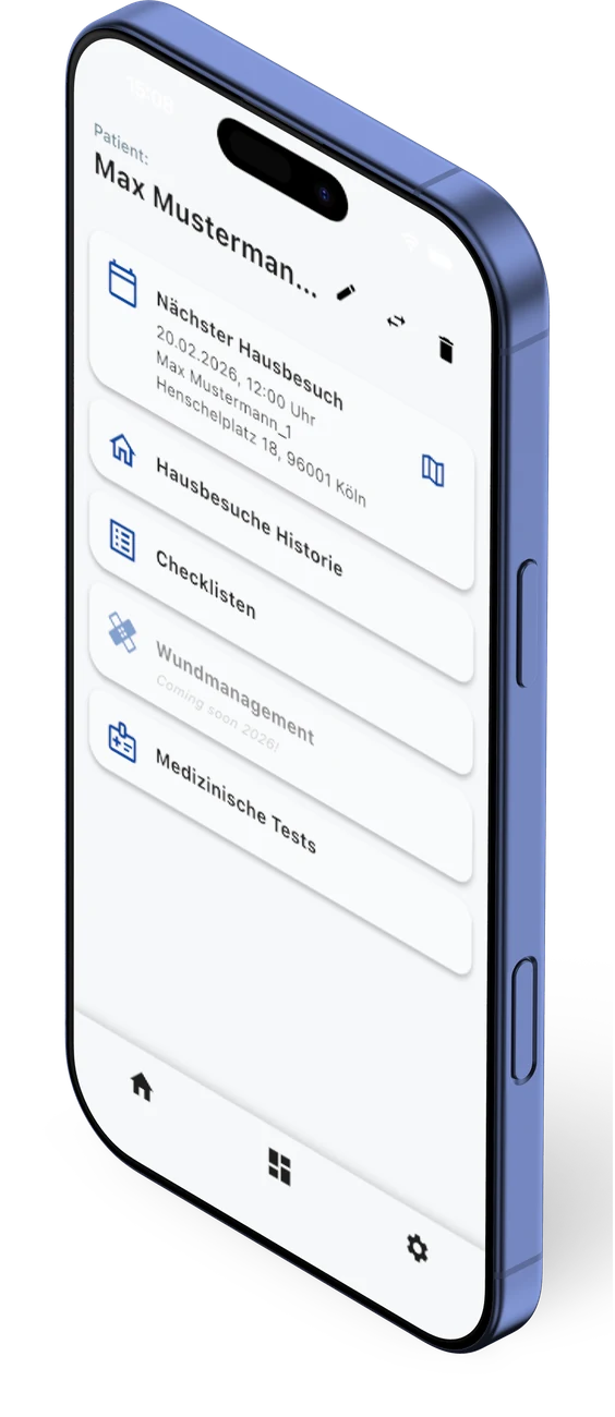 Patientenakte in der MARA Assist App